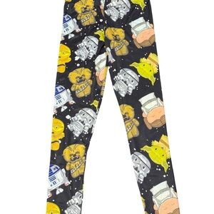 NWOT Star Wars Black and Yellow Leggings
